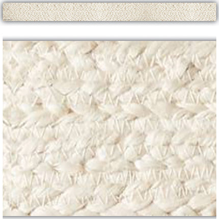 Everyone is Welcome Woven Straight Border Trim