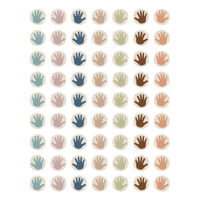 Everyone is Welcome Helping Hands Mini Stickers, Pack of 378