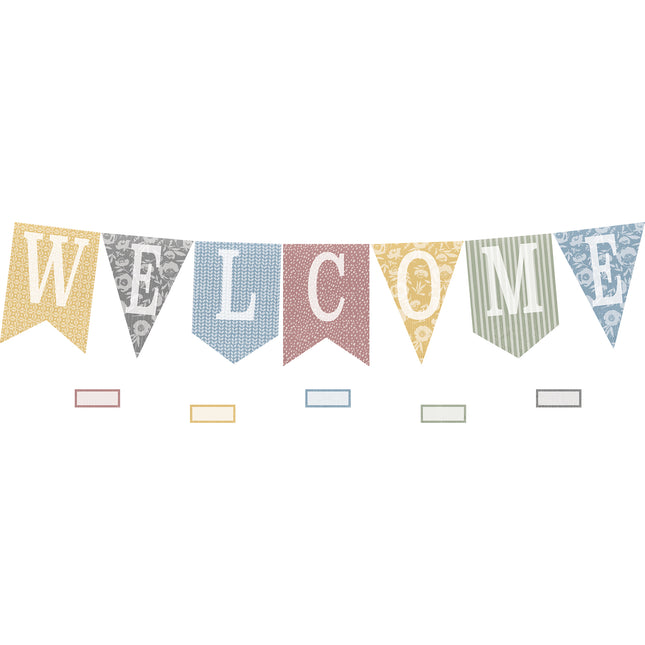Classroom Cottage Pennants Welcome BB