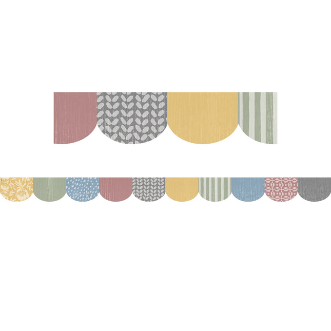 Classroom Cottage Scalloped Trim Die Cut