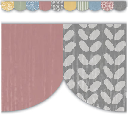 Classroom Cottage Scalloped Trim Die Cut
