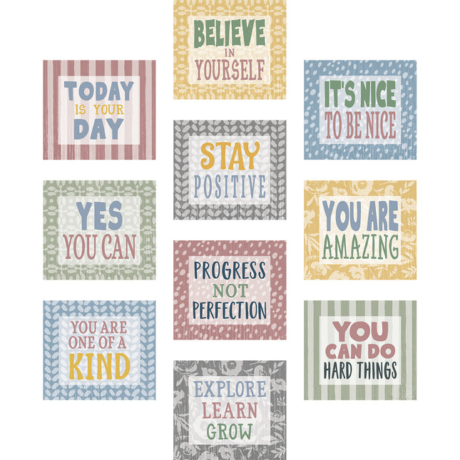 Classroom Cottage Positive Sayings Accents