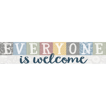 Classroom Cottage Everyone Welcome Banner