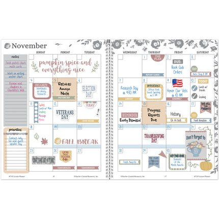 Classroom Cottage Teacher Planner