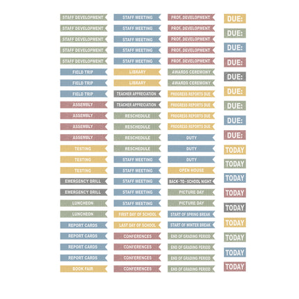 Classroom Cottage Teacher Planner