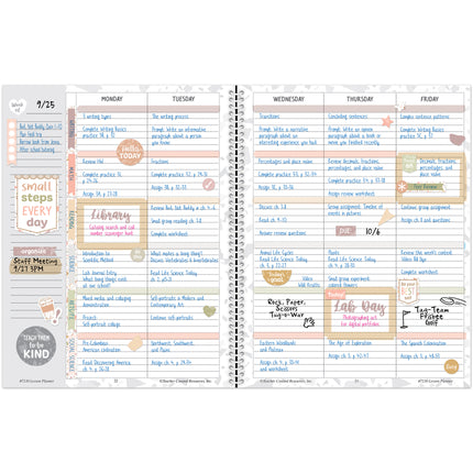 Terrazzo Tones Teacher Planner