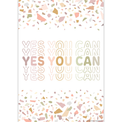 Terrazzo Tones Positive Practices Small Poster Pack, Pack of 12