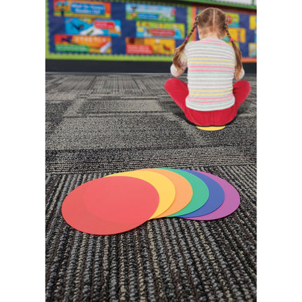 Spot On® Colorful Circles Carpet Markers