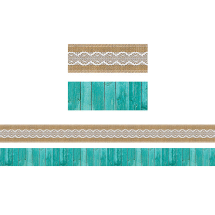 Shabby Chic Double-Sided Border