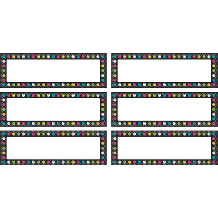 Chalkboard Brights Labels Magnetic Accents