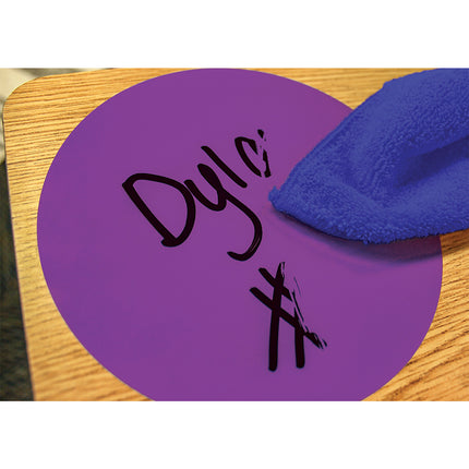 Spot On® Dry-Erase Desktop Writing Spots Colorful Circles