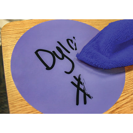 Spot On® Dry-Erase Desktop Writing Spots Bright Circles - 7", Pack of 6