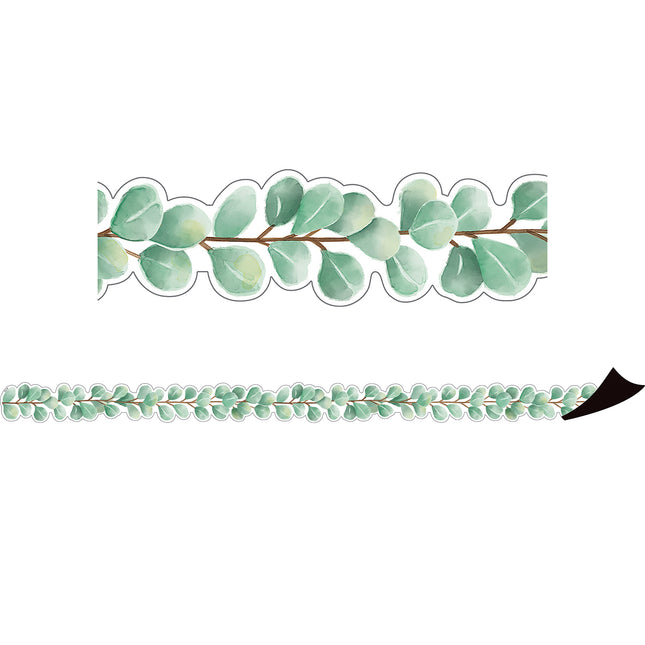Eucalyptus Die-Cut Magnetic Border