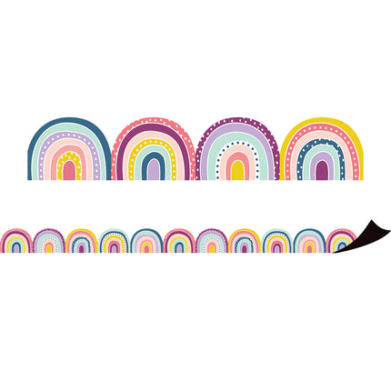 Oh Happy Day Rainbows Magnetic Border