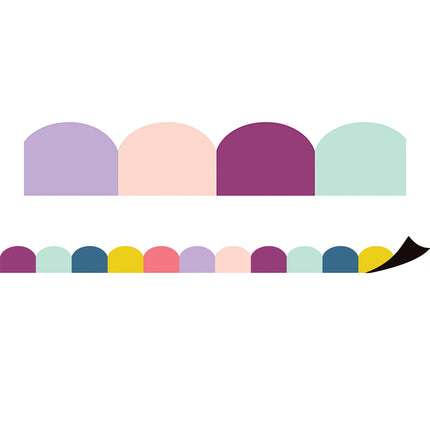 Oh Happy Day Scalloped Magnetic Border