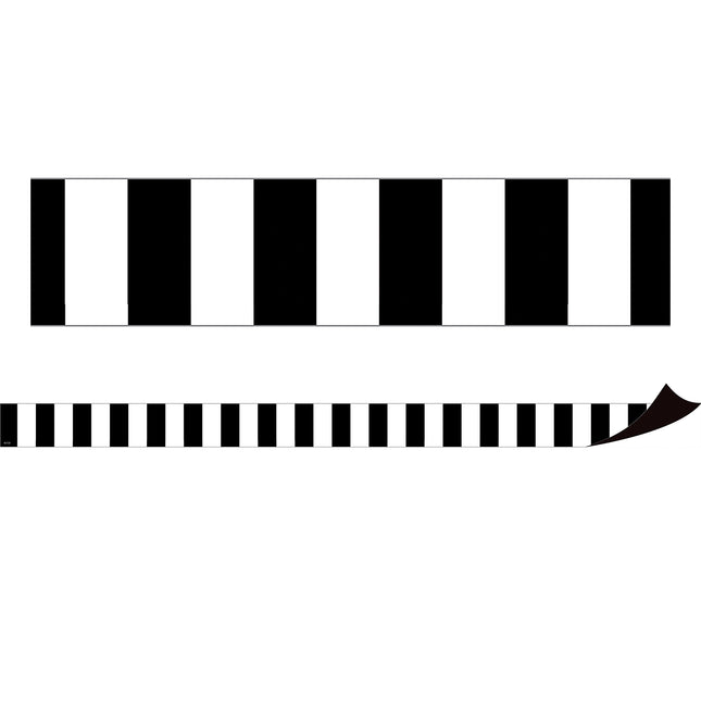 Black Stripes Magnetic Border