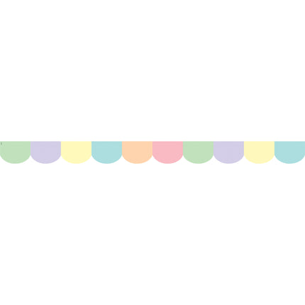 Pastel Pop Scalloped Border Trim