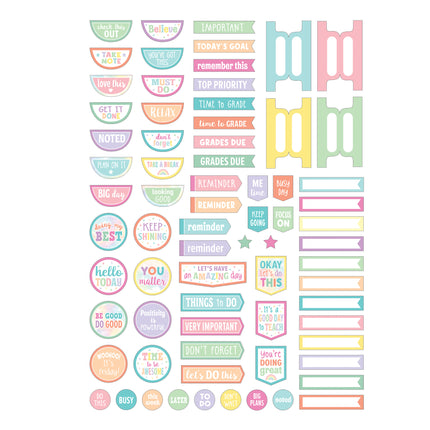 Pastel Pop Lesson Planner