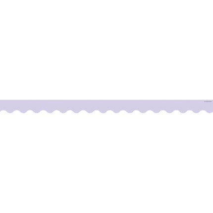 Lavender Scalloped Border Trim