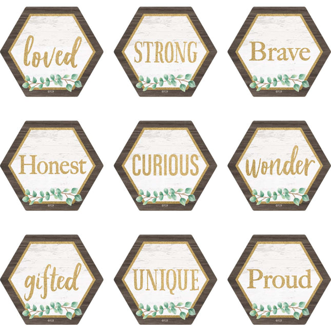 Eucalyptus Positive Words Mini Accents