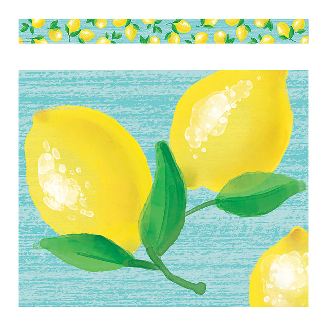 Lemon Zest Straight Border