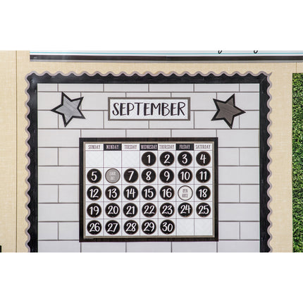 Modern Farmhouse Calendar Bulletin Board