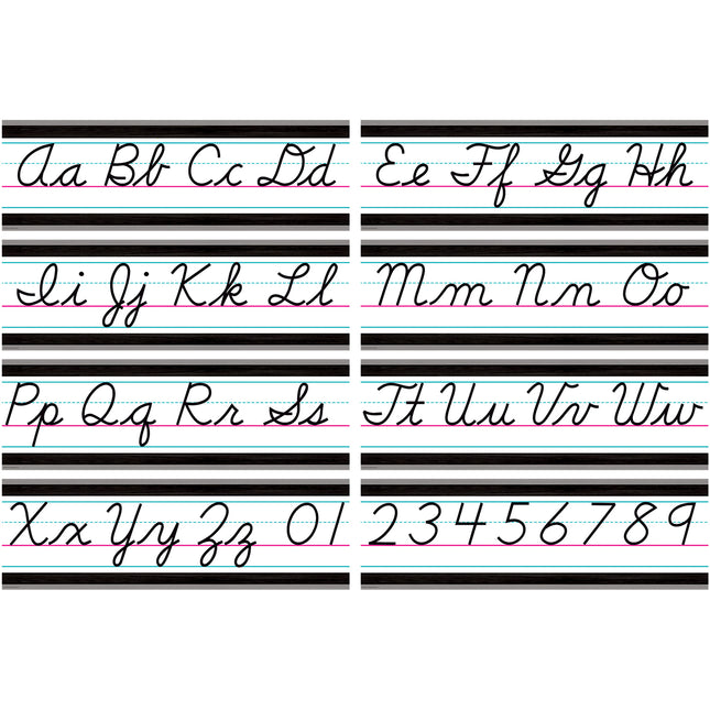 Modern Farmhouse Cursive Writing Bulletin Board