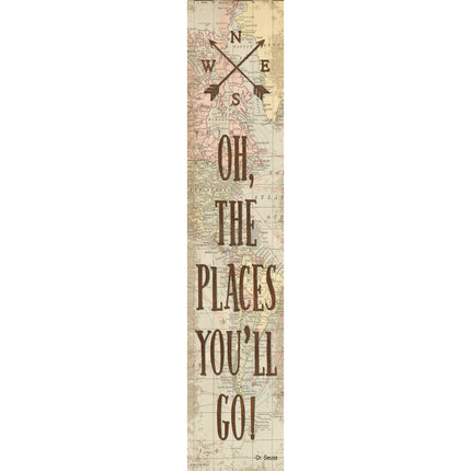Travel The Map Oh, the Places You'll Go! Banner