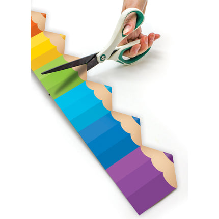 Colored Pencils Die-Cut Rolled Border Trim