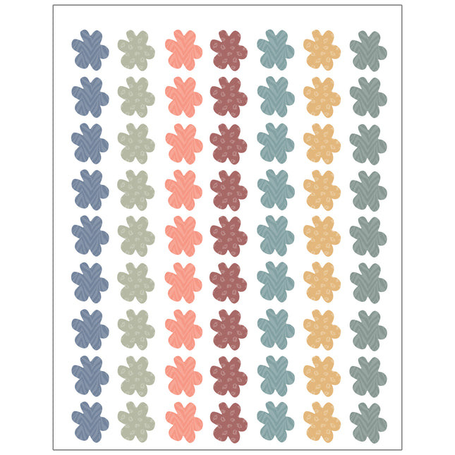 Flowers Mini Stickers Wonderfully Wild