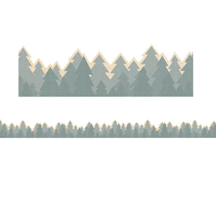 Moving Mountains Trees Border Die-cut