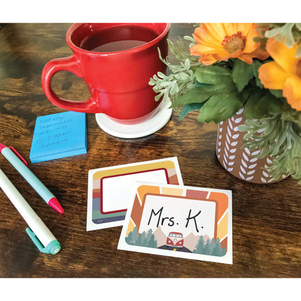 Moving Mountains Name Tags Labels