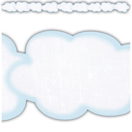 Clouds Die-cut Border Trim
