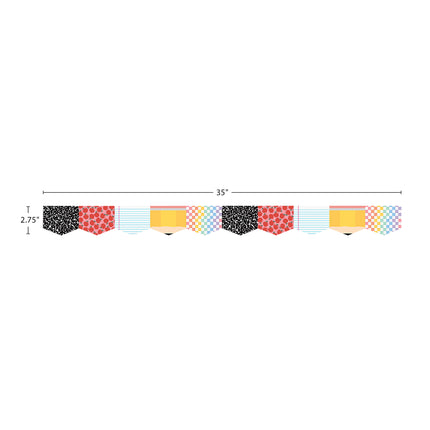 Cool For School Die-cut Border Trim