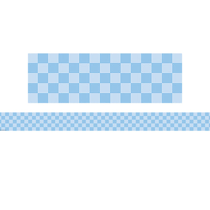 Checkers Scalloped Border Trim