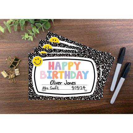 Cool School Happy Birthday Awards