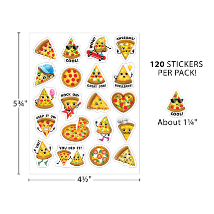 Pizza Smelly Stickers