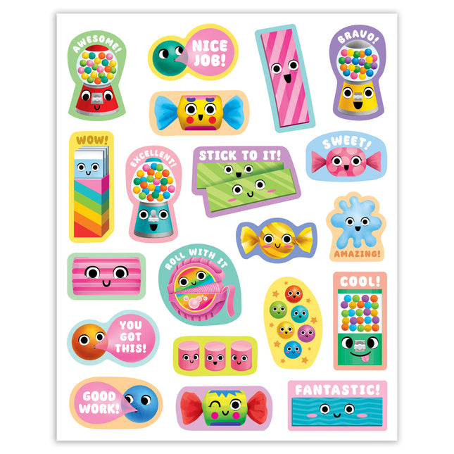 Bubble Gum Smelly Stickers