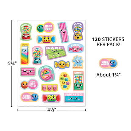 Bubble Gum Smelly Stickers