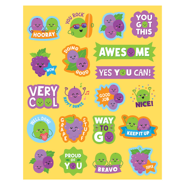 Grape Smelly Stickers