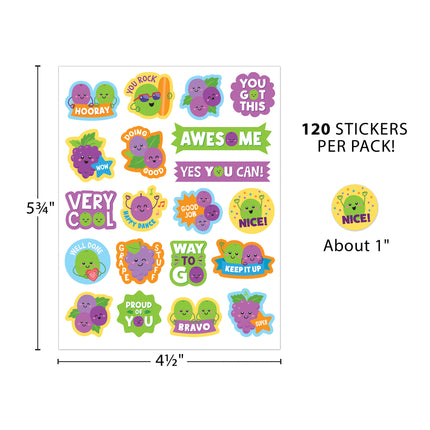 Grape Smelly Stickers