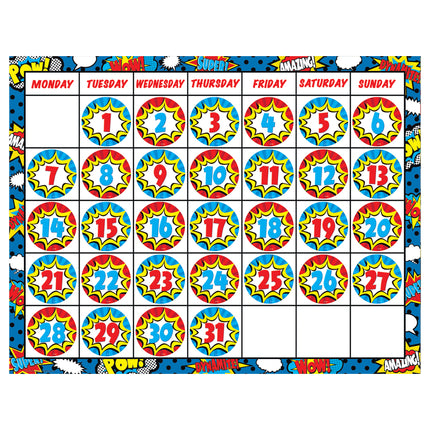 Superhero Classroom Set