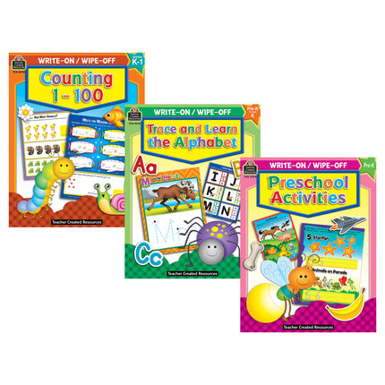 Prek Counting & Alphabet Book Set