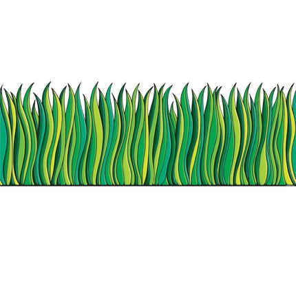 Tall Green Grass Jumbo Border