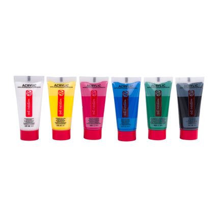 Acrylic Set 6 X 12ml Metallic Talens Art Creation