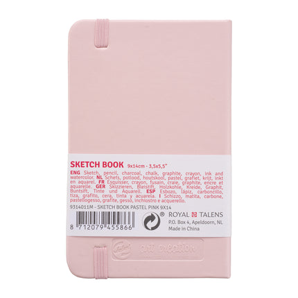 Sketchbook Pastel Pink 3.5x5.5in