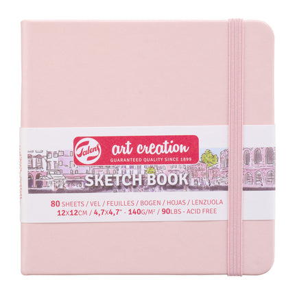 Sketchbook Pastel Pink 4.7x4.7in