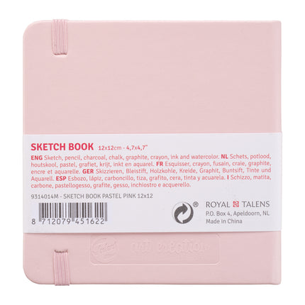 Sketchbook Pastel Pink 4.7x4.7in