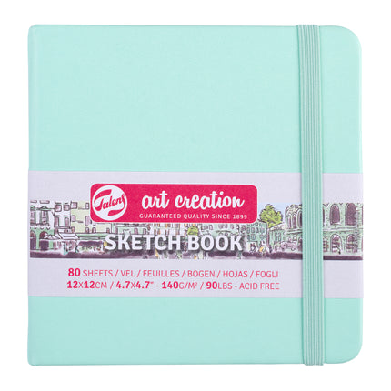 Sketchbook Fresh Mint Cover 4.7x4.7