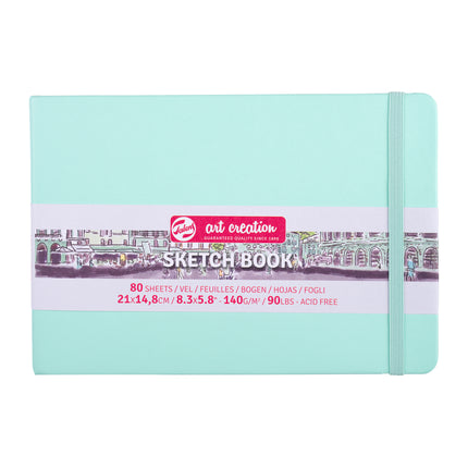 Sketchbook Fresh Mint Cover 8.3x5.8